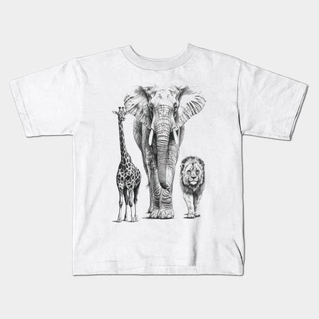 Savannah's Finest Kids T-Shirt by TooplesArt